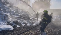 Na Přerovsku hořela skládka nebezpečného odpadu. Její uhašení trvalo 20 hodin