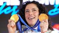 Pomohla k návratu šampionky láska? Lyžařce fandil tajemný muž ze Senegalu