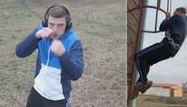 I venku to jde! Dvořák posiluje s dvacetikilovým řetězem kolem krku