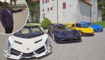 Soudy zabavily luxusní auta za téměř miliardu, o víkendu se konala dražba