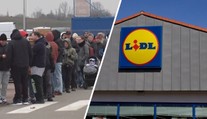 Lidé vzali Letňany útokem. Lidl tam nabízí obří slevy, stojí se dlouhé fronty