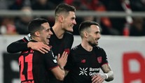 Parádní Schickova show! Dvěma góly v Lize mistrů sestřelil Olympiakos