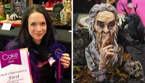GALERIE: Češka vyhrála prestižní soutěž. Hororový dort vyráběla přes dva týdny