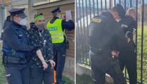 Vyhrocená demonstrace v Praze: Napadený policista, několik zadržených