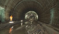 Silné mrazy komplikují stavbu tunelu dálnice D35. Řešit se musí i podzemní vody
