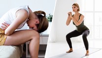 Trápí vás bolestivá menstruace? Odbornice ukázala snadné cviky k uvolnění