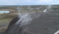 Hořící halda v Ostravě překvapila. Měření ukázalo minimální vliv na ovzduší