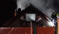 Rekonstruovaná chata lehla popelem, škoda dva a půl miliónu