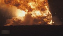 Muskova raketa selhala ještě před startem. Video zachytilo obrovskou explozi