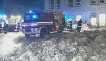 VIDEO: V Chocni hořela přádelna, škody půjdou do miliónů