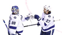 Vasilevskij je hvězdou týdne NHL, za ním skončili osmibodoví útočníci