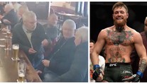Co řekl napadený muž McGregorovi, než od něj inkasoval bombu?
