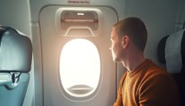 Horor na palubě letadla. Cestující se za letu pokoušel otevřít nouzové dveře