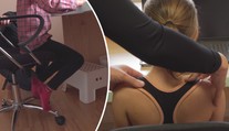 Takhle vypadají rizikové polohy u počítače! Děti při nich trpí bolestmi