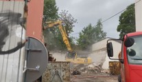 Část zchátralého Jonákova Discolandu šla k zemi. Budova projde rekonstrukcí
