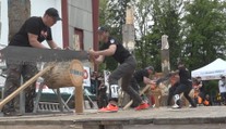 V Jihlavě soutěžili nejlepší dřevorubci Evropy. Neztratili se mezi nimi ani Češi