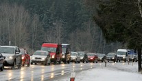 Na D1 u Brna se srazily dva náklaďáky. Jednomu člověku už nebylo pomoci