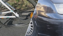 Řidič na Chebsku srazil cyklistku a ujel. Opilého ho zadržela policie