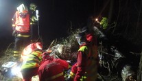 Muže na Opavsku zavalil strom. Na záchranu čekal víc než pět hodin