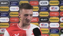 Mrzí nás to. Chtěli jsme slavit před plným Edenem, řekl obránce Slavie Chaloupek
