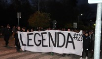 Ve Vsetíně uctili zesnulého Čechmánka. Fanoušci uspořádali pietní pochod