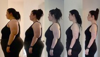Většina lidí při lockdownu tloustne. Mladá žena ale shodila 80 kilo