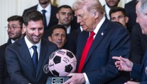 Trump přijal Messiho tým v Bílém domě. Argentinskou legendu přirovnal k Pelému