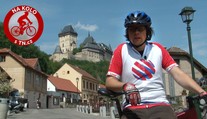 Tip na víkendový výlet na kole: Přes tři kopce na hrad Karlštejn