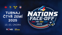 Hokejový Turnaj čtyř zemí 2025 odvysílá Nova a Nova Action