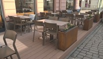 V Děčíně opět zavedli poplatky za předzahrádky. Podnikatelům se vyhláška nelíbí