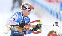 Čeští biatlonisté v Číně dodrželi tradici. Před boji o medaile zpívali oslavenkyni