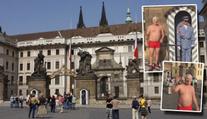 "Tohle je můj Hrad!" Po nádvoří pobíhal "Zeman" v trenýrkách