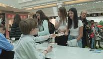 Diváci mohli potkat herce ze seriálu Jedna rodina. Proběhla i autogramiáda