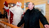 Putin má strach o Dědu Mráze. Léto přečká ve svém paláci, ujistil ho guvernér