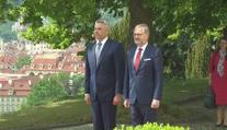 Rakouský kancléř navštívil Česko. O energetice jednal s Fialou i s Jurečkou