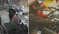 Lupič ňouma na útěku z benzínky zakopl a vytrousil část kořisti!