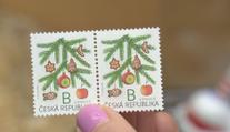 Česká pošta nabídne speciální edici známek. Voní jako Vánoce