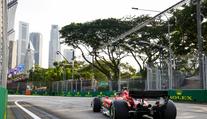 Dítě Godzilly na trati v Singapuru. Jezdce formule 1 překvapili při tréninku ještěři