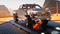 Chevrolet postavil nového obra z lega. Řídí ho figurky z filmu