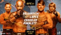 UFC 314: Volkanovski jde opět o titul, v akci Pimblett i Procházkův skalp