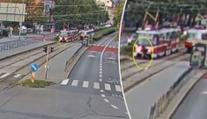 Mobil místo rozhlédnutí! Chlapce v Brně smetla tramvaj! DRSNÉ VIDEO