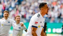 Hamburk udělal rázný krok k postupu. Dva góly vstřelil jejich kanonýr