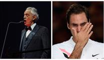 Bocelli věnoval svou poslední árii Federerovi, Švýcara tím dohnal k slzám