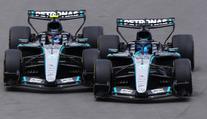 Napětí mezi jezdci Mercedesu, vytlačovali se. Sprint nakonec pro Russella