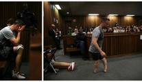 Zlomený muž. Pistorius se musel před porotou belhat na pahýlech!