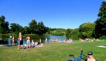 Monínec nabízí krásný bikepark i jezero. A to jen hodinku od Prahy!