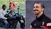 Zranění? Není problém! Zlatan osedlal harleye a vyrazil do přírody