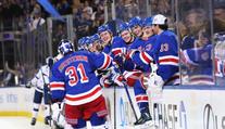 Neuvěřitelný moment v NHL. Gólman Rangers skóroval přes celé hřiště