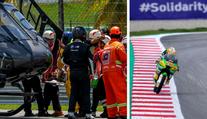 Dettwiler po děsivé nehodě v Moto3: Jeho stav je stabilní, ale stále kritický