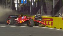 Divoký závěr v Baku. Sainz s Pérezem měli bouračku. Vyhrál Piastri